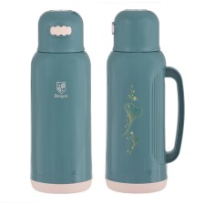 Thermos 2 l, with a glass flask, retains heat 24 hours, gray