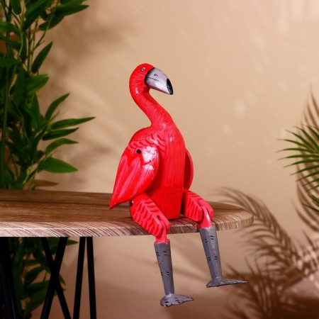 Souvenir "Flamingo" hanging paws, tree 30 cm