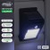 Garden lamp on a sunny battery with a motion sensor, invoice, 9.5 × 13 × 5 cm, 30 LED, white glow