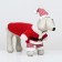 New Year's costume for dogs "Klaus", size S (DS 25, OG 35 cm)