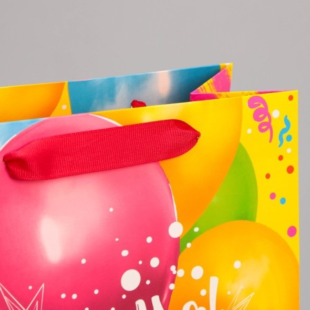 Gift Laminated Square, packaging, “Happy Birthday!”, 22 x 22 x 11cm-4