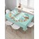 Tables on the table "Easter eggs", rectangular, Saten, size 120x145 cm