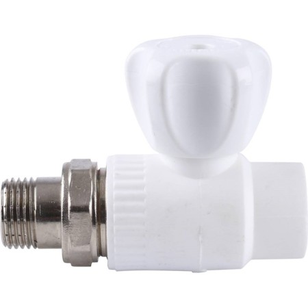 Ball Kalde Ball, polypropylene, d = 20 mm x 1/2 ", collapsible, straight, with a plug nut-2