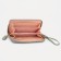 Women's wallet with lightning, green color