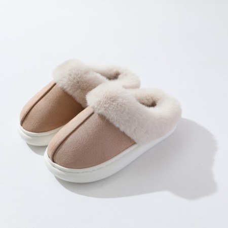 Women's slippers Arya Home Shuben, size 38-39, beige color-1