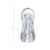 Masturbator A-Toys Nettl, ABS plastic, transparent 18.5 cm