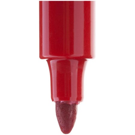 Permanent marker 2.0/4.0 mm, Crown, double -sided, red-5