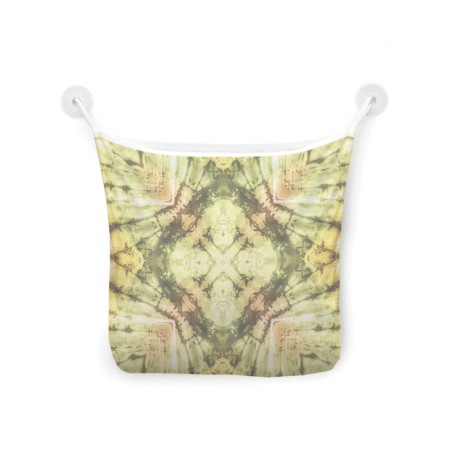 Organizer in a bath on suction cups "Illusory Star", for storing toys and trifles, size 33x39 cm-2