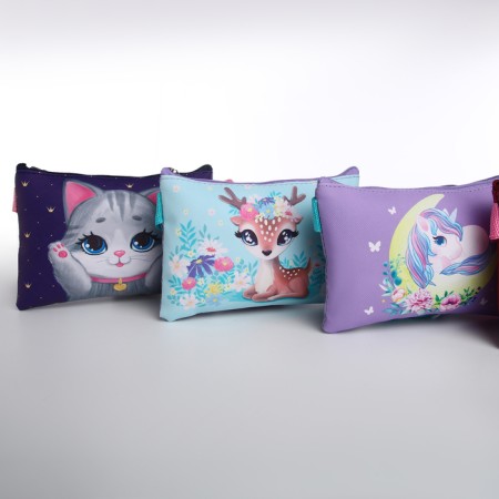 Children's Bag "Magic Beasts" mix 16x11 cm-3