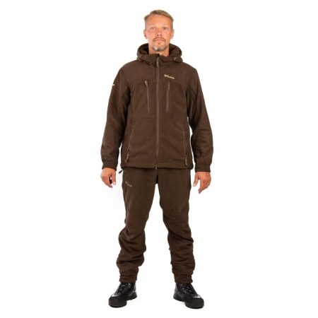 Costume of men's pride yakut, fleece, brown, river 68-70 Height 182-188-1