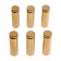 Remote holder for plates, 19x60 mm, color gold, set 6 pcs.