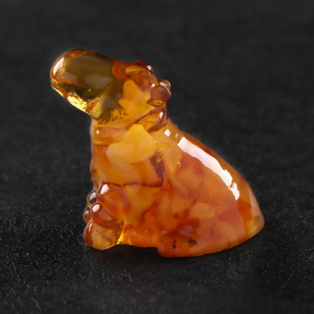 Souvenir "Hippo Little", amber-1