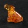Souvenir "Hippo Little", amber