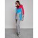Ski costume female winter, size 48, raspberry color