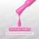 Simple nail polish gel, 3 phase, 10 ml, led/uv, color (155)