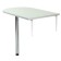 Bar countertop with a support, 1000x580x820 mm, sugar