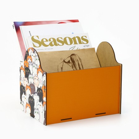 Organizer for storage, box "Cats", 25 x 18 x 20.8 cm-5