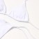 Swimsuit female separate minku color white, size 42