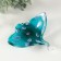 Suvenir Glass "Skat with points" under Murano glass 13.5x13.8x4 cm