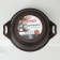 Pan, 4 l, d = 24 cm, h = 14 cm, glass cover, anti -stick coating, color coffee marble