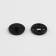 The buttons are sewing, d = 10 mm, 10 pcs, the color is black