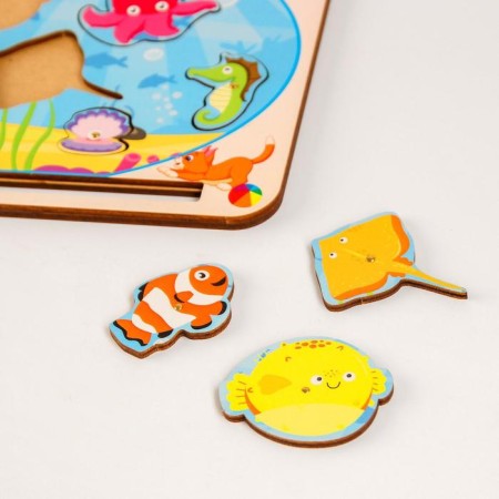 Magnetic fishing for children "Aquarium"-5