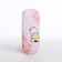Glasses for glasses, 16 x 4 x 6 cm, cracker, pink color