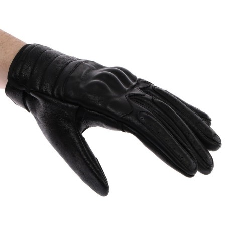 Motorcycle gloves with protective inserts, leather, size XL-2