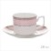 Tea service Wy Paradaise, 12 items, a mug 250 ml 6 pcs, a saucer d = 15.5 cm 6 pcs, porcelain