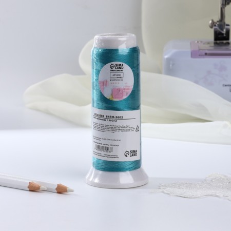 Atlase thread, 120d/2, 700 m, blue color No. 640-3
