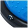 Half -sphere BOSU gymnastic onlytop, massage, with a pump, 46x20 cm, blue color is blue