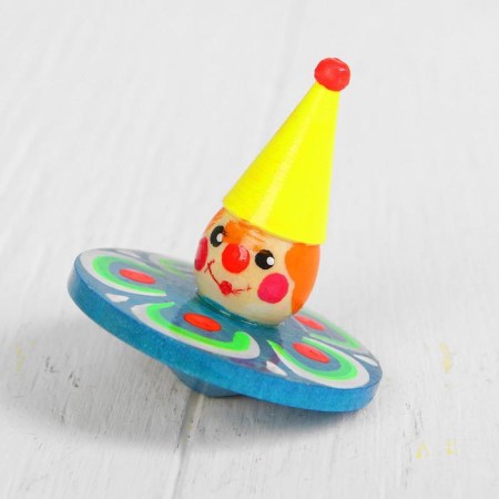 Волчок «Клоун» МИКС-6