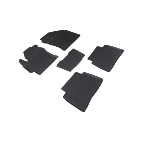 Rubber rugs with a high side for Toyota Corolla, (E210), 2018-N.V.