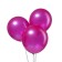 Latex ball 12 ", metal, in a set 100 pcs., Fuchsia color