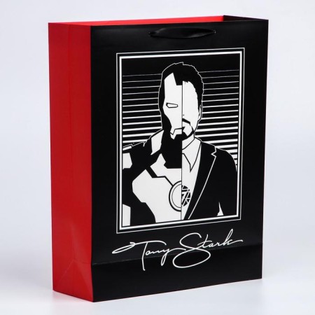 Gift package "Tony Stark" 31x40x11 cm, packaging, Avengers-1
