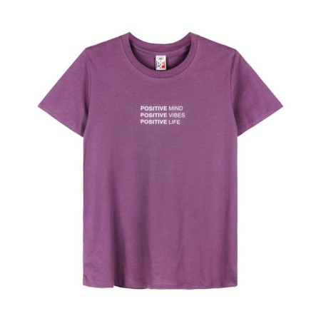 Female T -shirt, size 46, purple color-3
