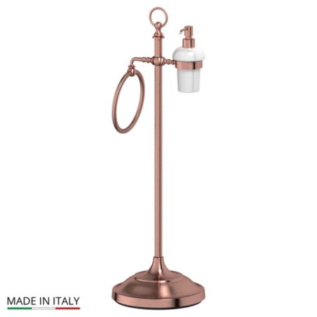 A stand with two accessories for a toilet with a bidet 80 CM, porcelain; Antique copper, 3SC