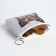 Children's wallet with lightning, white color