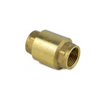 Reverse valve Aquasfera 3002-04, 1 1/4 ", pn 30 inside thread, spring, core brass-1