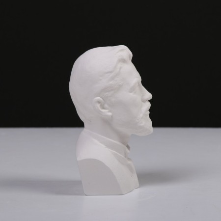 Gypsum figure famous people: Bust Chekhov, 7.5 x 8 x 15.5 cm-4