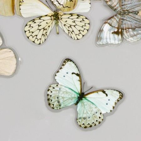 PVC stickers "Friday butterflies" set 40 pcs 8x7 cm-2