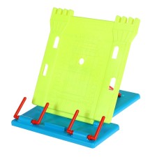 Book stand is plastic, university 