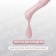 Simple nail polish gel, 3 phase, 10 ml, led/uv, color (128)