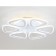 LED ceiling LED with Ambrella Light, Original, FA4518, 6XLED, 80 W, 6000LUM, 3000-6400K, white color.