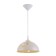 Lamp Bayerlux cap "Rocell" 1 lamp E27 40W White-Shampan d.250