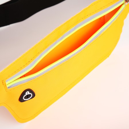 Lightning waist bag, reflective elements, color orange color-4