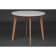 Dining table Bosco (Bosos) Buk/MDF, White/Natural D900
