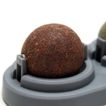 A toy for cats from cat mint "rotating balls" based on, 14 x 6 cm, gray-4