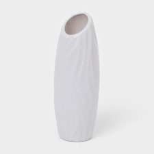 Flower vase, 530 ml, 7 × 20 cm, gray color
