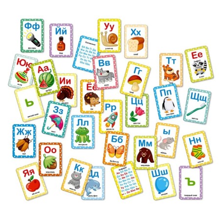 Board game "ABC in pictures"-2